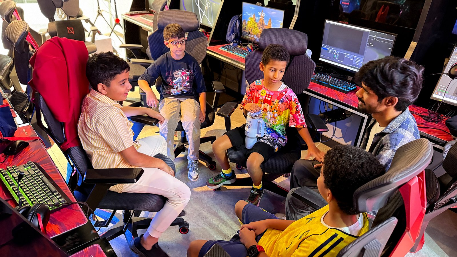 Students learning at Ascend