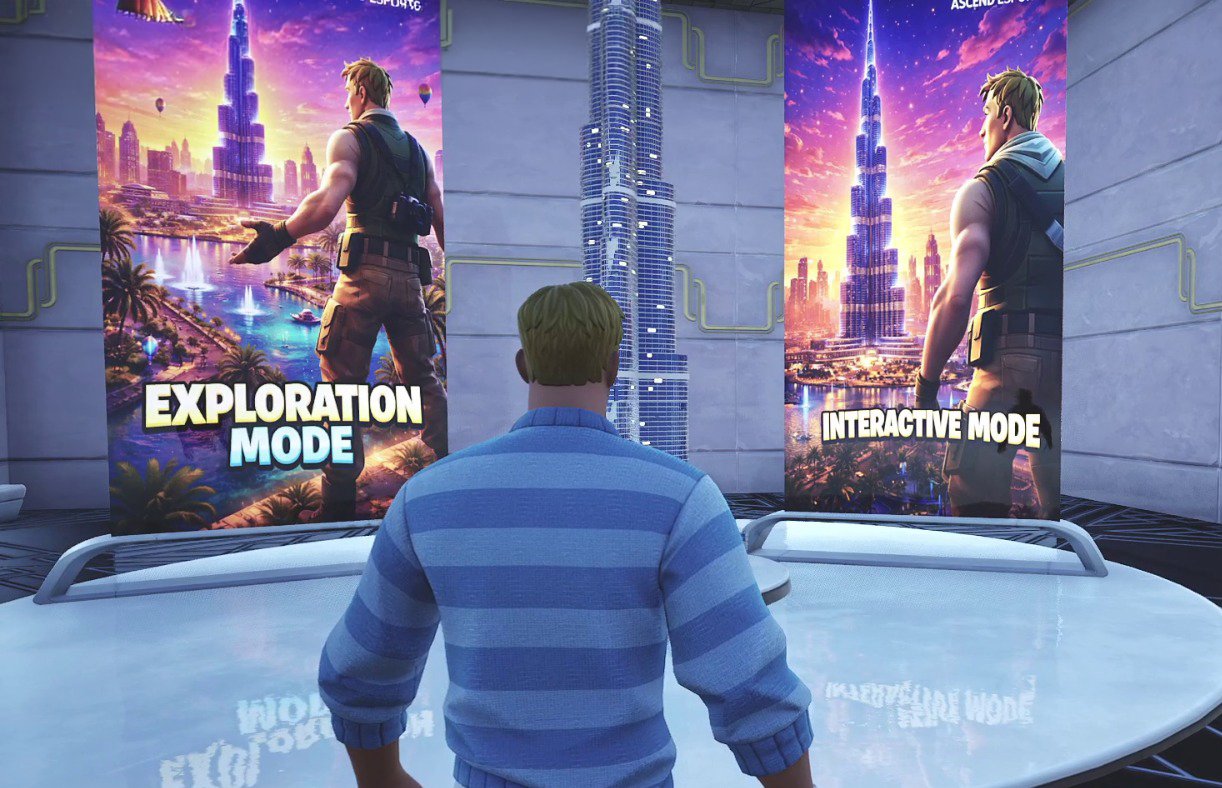 The Time Traveler: Burj Khalifa in-game view